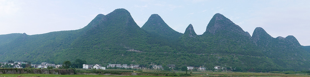 Mountains in Wanfenglin
