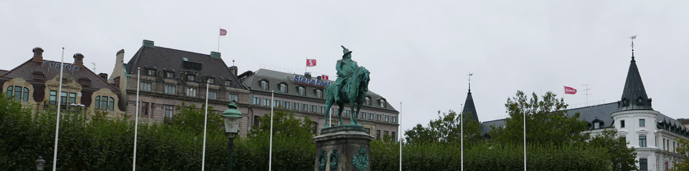 Karl X Gustav Statue at Stortorget (Great Square)