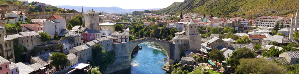 Stari Most as seen from Koski Mehmed Mosque