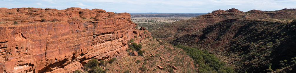 Kings Canyon as seen from Cotterill's Lookout